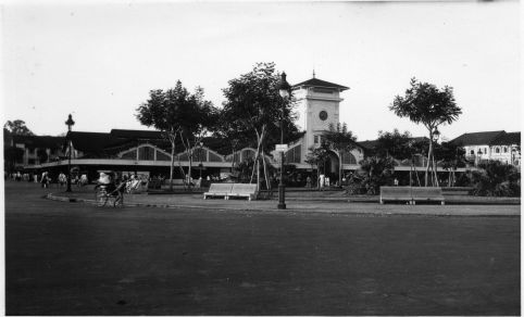 La place du marché de Saigon